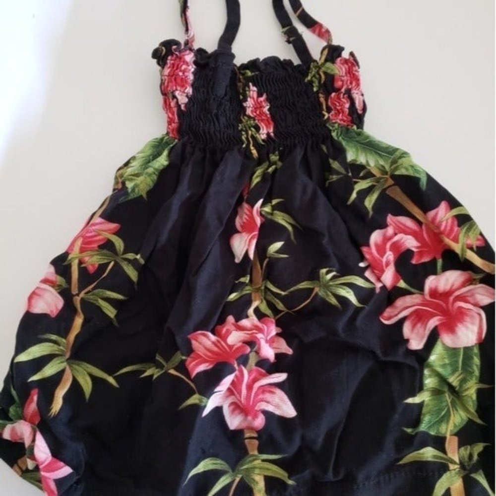 For Bundles only RJC Black Floral Dress 12 Months